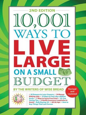 cover image of 10,001 Ways to Live Large on a Small Budget